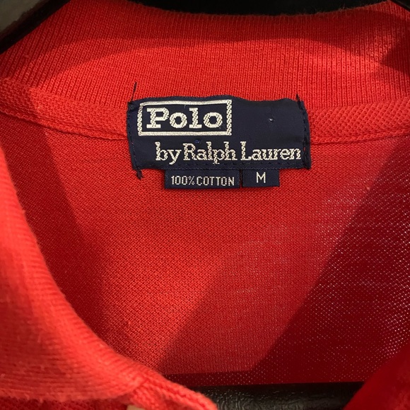 Red polo Ralph Lauren shirt nwot condition - Picture 3 of 3
